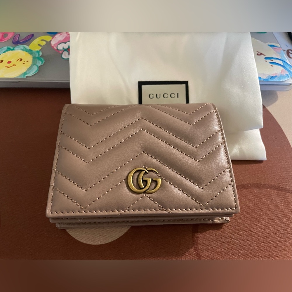 Gucci Marmont Card Case Wallet